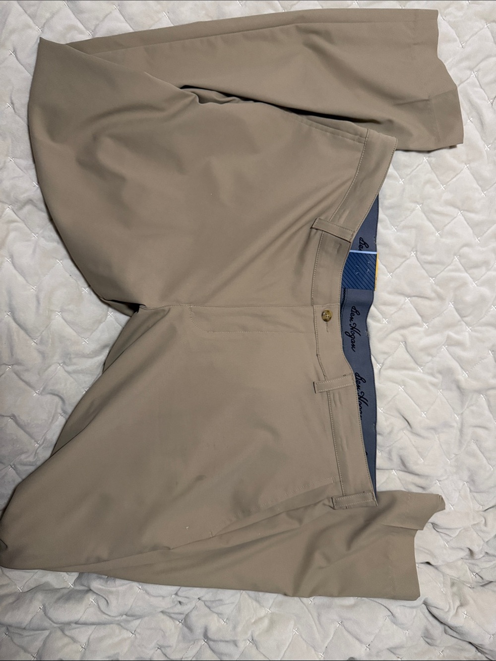 Hogan Men's Khaki Tan Chino Pants
